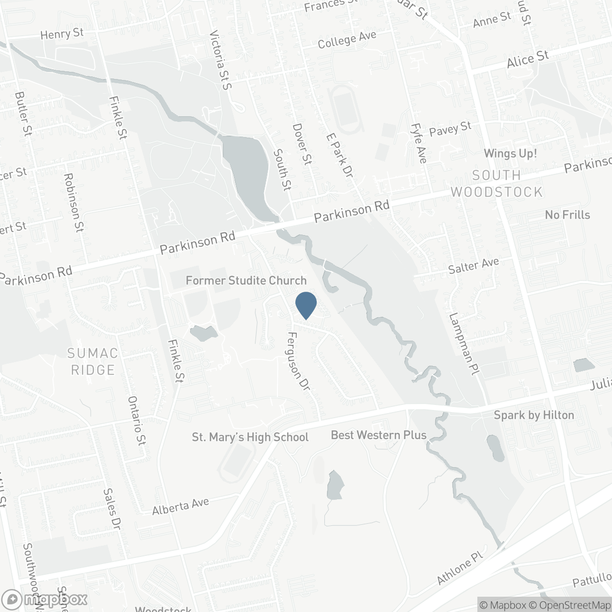 195 FERGUSON Drive Unit# 6, Woodstock, Ontario N4V 1A4